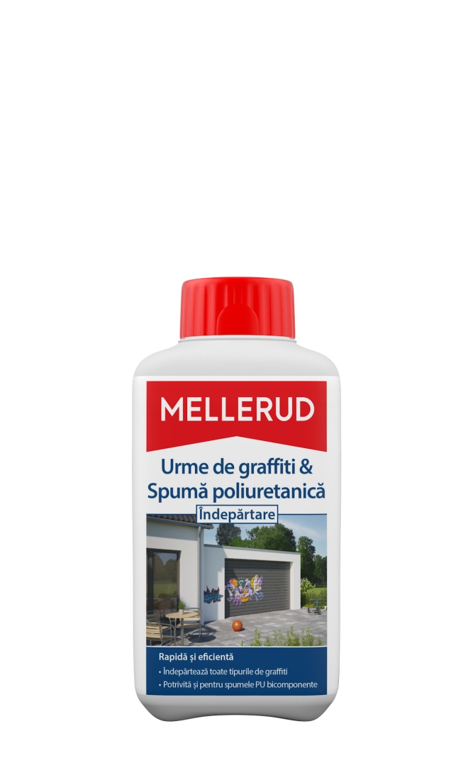 Solutie Indepartare Graffiti si Spuma Poliuretanica, Mellerud, 500ml